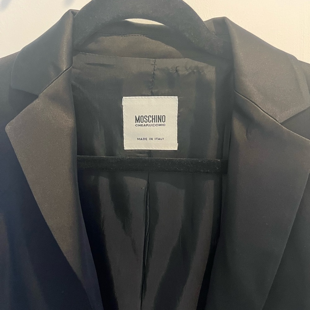 Moschino Black Blazer